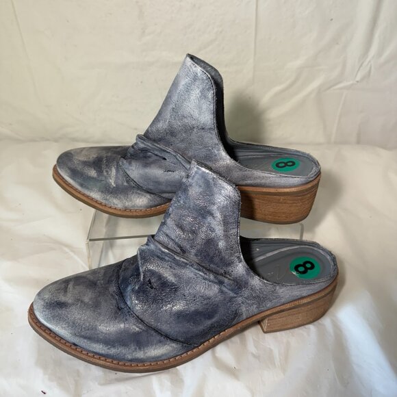 Matisse Augustine light blue leather booties women's 8M - Picture 14 of 15